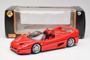 Ferrari F50 Kabriolet Červený Maisto 1:18 50246 Kov – obrázek 8 z 8