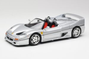 Ferrari F50 Kabriolet Stříbrný Bburago 1:18 3372 Kov