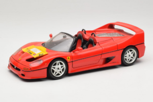 Ferrari F50 Kabriolet 50 Jahre Ferrari 24 Jahre Bburago FMC Červený Bburago 1:18 3352-P1 Kov