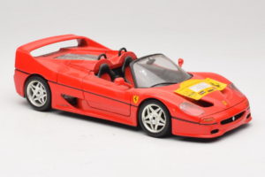 Ferrari F50 Kabriolet 50 Jahre Ferrari 24 Jahre Bburago FMC Červený Bburago 1:18 3352-P1 Kov – obrázek 6 z 8