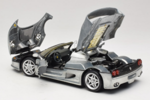 Ferrari F50 Kabriolet Chrome Silver Limitovaná Edice Hot Wheels 1:18 25741 Kov – obrázek 5 z 8