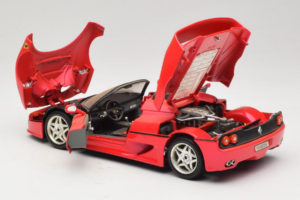 Ferrari F50 Kabriolet Monza Red Standox Bburago 1:18 ST01 Kov – obrázek 5 z 8