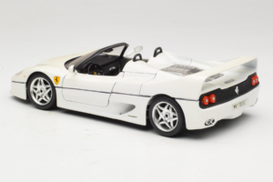 Ferrari F50 Kabriolet Bílý Bburago 1:18 3352-W1 Kov – obrázek 7 z 8