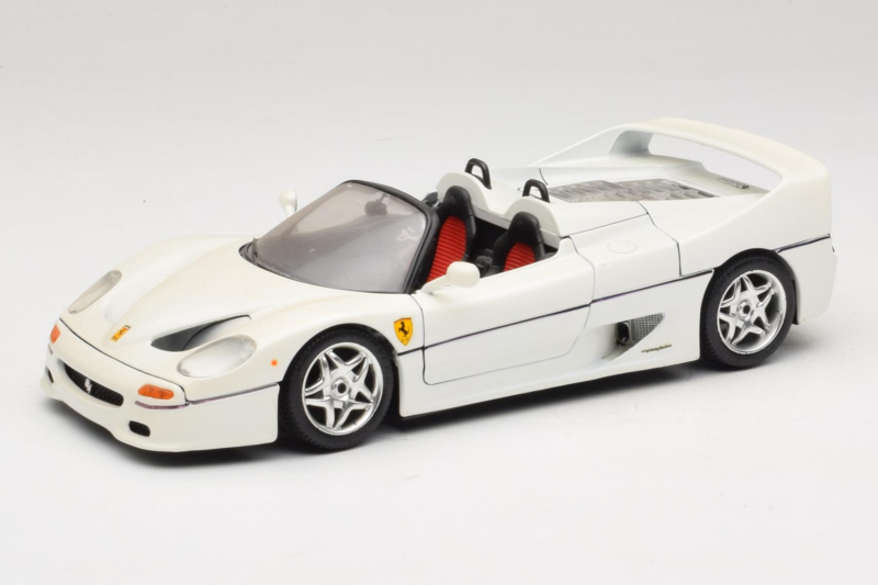 Ferrari F50 Kabriolet Bílý Bburago 1:18 3352-W1 Kov