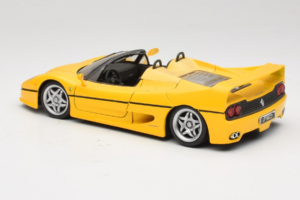 Ferrari F50 Kabriolet Žlutý Maisto 1:18 50246-Y1 Kov – obrázek 7 z 8