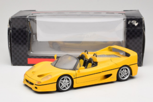 Ferrari F50 Kabriolet Žlutý Maisto 1:18 50246-Y1 Kov – obrázek 8 z 8