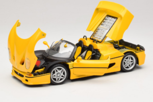 Ferrari F50 Kabriolet Shell Žlutý Maisto 1:18 3076-Y2 Kov – obrázek 2 z 8
