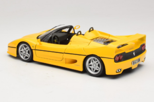 Ferrari F50 Kabriolet Shell Žlutý Maisto 1:18 3076-Y2 Kov – obrázek 7 z 8