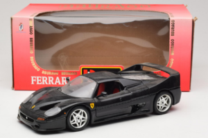 Ferrari F50 Coupe Černý Bburago 1:18 3372-B1 Kov – obrázek 8 z 8
