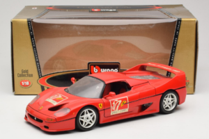 Ferrari F50 Coupe #50 50 Jahre Ferrari Červený Bburago 1:18 3352-P2 Kov – obrázek 8 z 8