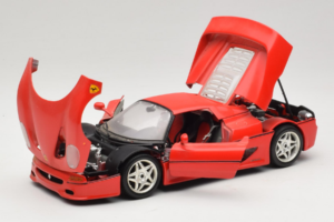 Ferrari F50 Coupe Červený Bburago 1:18 3382 Kov – obrázek 2 z 8