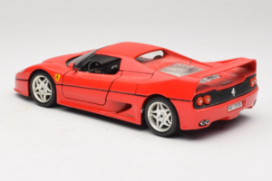 Ferrari F50 Coupe Červený Bburago 1:18 3382 Kov – obrázek 7 z 8
