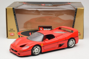 Ferrari F50 Coupe Červený Bburago 1:18 3382 Kov – obrázek 8 z 8