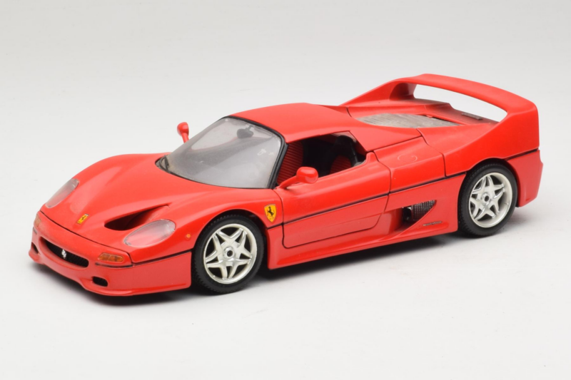 Ferrari F50 Coupe Červený Bburago 1:18 3382 Kov