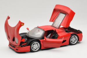 Ferrari F50 Coupe Shell Červený Maisto 1:18 3076-R1 Kov – obrázek 2 z 8