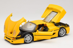Ferrari F50 Coupe Shell Žlutý Maisto 1:18 3076-Y1 Kov – obrázek 2 z 8