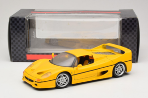 Ferrari F50 Coupe Shell Žlutý Maisto 1:18 3076-Y1 Kov – obrázek 8 z 8