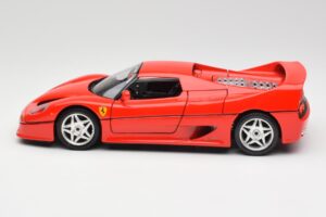 Ferrari F50 Hardtop Červený Bburago 1:18 3362 Kov – obrázek 4 z 8