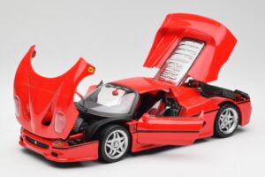Ferrari F50 Červený Maisto 1:18 50262 Kov – obrázek 2 z 8
