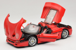 Ferrari F50 Spider Červený Shell Maisto 1:18 3076-M1 Kov – obrázek 2 z 8