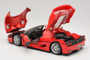 Ferrari F50 Spider Červený Shell Maisto 1:18 3076-M1 Kov – obrázek 5 z 8