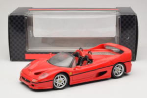 Ferrari F50 Spider Červený Shell Maisto 1:18 3076-M1 Kov – obrázek 8 z 8