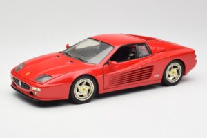Ferrari F512 M Červený Hot Wheels 1:18 29758 Kov