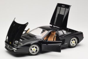 Ferrari F512M Černý Hot Wheels 1:18 23922 Kov – obrázek 2 z 8