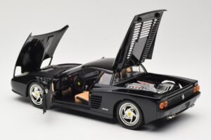 Ferrari F512M Černý Hot Wheels 1:18 23922 Kov – obrázek 5 z 8