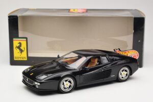 Ferrari F512M Černý Hot Wheels 1:18 23922 Kov – obrázek 8 z 8