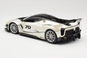 Ferrari FXX-K Evo #70 Bílý Bburago 1:18 18-16012 Kov – obrázek 7 z 8