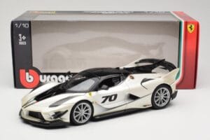 Ferrari FXX-K Evo #70 Bílý Bburago 1:18 18-16012 Kov – obrázek 8 z 8
