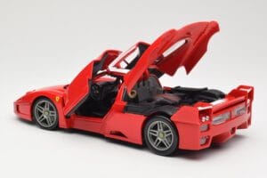 Ferrari FXX Červený Hot Wheels 1:18 310801 Kov – obrázek 5 z 8
