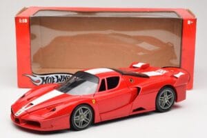 Ferrari FXX Červený Hot Wheels 1:18 310801 Kov – obrázek 8 z 8