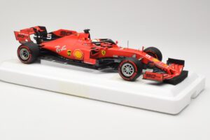 Ferrari SF90 #5 S. Vettel Italian GP Monza 2019 BBR 1:18 BBR191835 Pryskyřice – obrázek 4 z 6