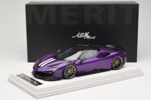 Ferrari SF90 Stradale Novitec Purple Metallic IVY 1:18 REMC021 Pryskyřice – obrázek 7 z 7