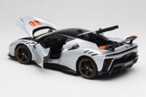 Ferrari SF90 XX Stradale Arctic White Bburago 1:18 18-16020W Kov – obrázek 5 z 8