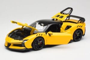 Ferrari SF90 XX Stradale Giallo Modena Bburago 1:18 18-16020Y Kov – obrázek 2 z 8