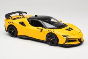 Ferrari SF90 XX Stradale Giallo Modena Bburago 1:18 18-16020Y Kov – obrázek 6 z 8