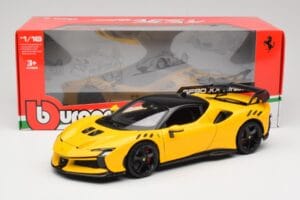 Ferrari SF90 XX Stradale Giallo Modena Bburago 1:18 18-16020Y Kov – obrázek 8 z 8
