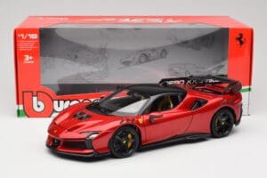 Ferrari SF90 XX Stradale Magma Red Bburago 1:18 18-16020R Kov – obrázek 8 z 8
