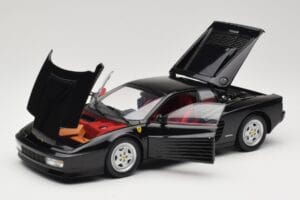 Ferrari Testarossa Černý Kyosho 1:18 08425BK Kov – obrázek 2 z 8