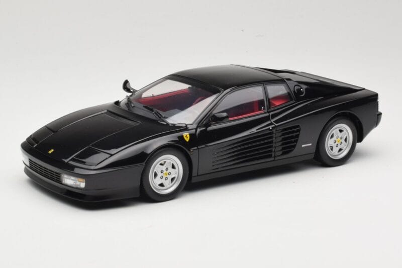 Ferrari Testarossa Černý Kyosho 1:18 08425BK Kov