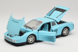 Ferrari Testarossa Borsenmodell 1997 Limitovaná Edice Modrý Bburago 1:18 B002 Kov – obrázek 2 z 8