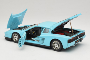 Ferrari Testarossa Borsenmodell 1997 Limitovaná Edice Modrý Bburago 1:18 B002 Kov – obrázek 5 z 8