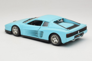 Ferrari Testarossa Borsenmodell 1997 Limitovaná Edice Modrý Bburago 1:18 B002 Kov – obrázek 7 z 8