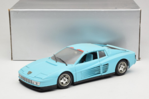 Ferrari Testarossa Borsenmodell 1997 Limitovaná Edice Modrý Bburago 1:18 B002 Kov – obrázek 8 z 8