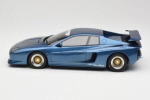 Ferrari Testarossa Koenig Bi-Turbo Modrý GT Spirit 1:18 ZM094 Pryskyřice – obrázek 3 z 6
