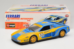 Ferrari Testarossa Bburago 1:18 7019 Kov – obrázek 8 z 8