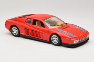 Ferrari Testarossa PPG Auto Refinish Červený Bburago 1:18 3039-P3 Kov – obrázek 6 z 8